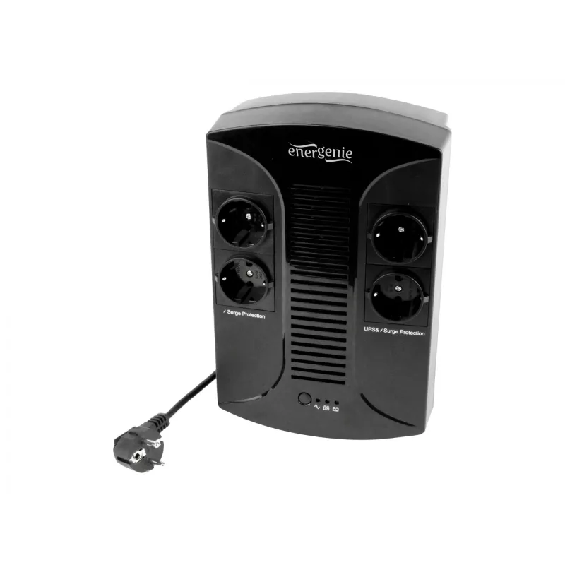 EnerGenie EG-UPS-001 katkematu toiteallikas (UPS) Line-Interactive 0,65 kVA 390 W 4 vahelduvvoolu pistikupesa