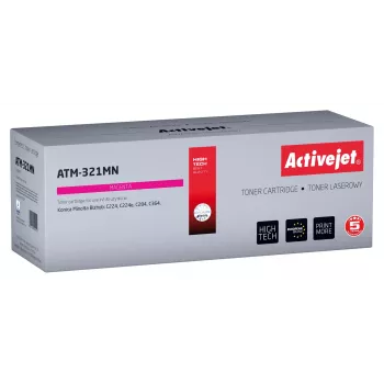 Activejet ATM-321MN tooner (asendus Konica Minolta TN321M jaoks; Supreme; 25000 lehekülge; magenta)