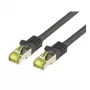 Võrgukaabel M-Cab CAT7 S-FTP PIMF RJ-45 15m Must