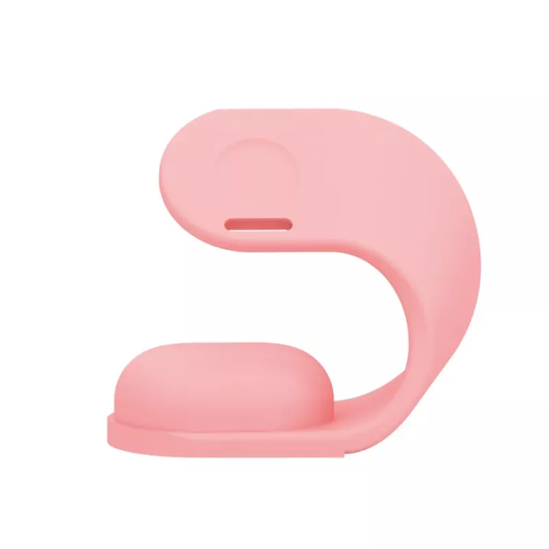 Stelio ST-CHS01-PK Junior roosa laadimisalus – USB laadimisdokk telefonidele ja tahvelarvutitele, ühe pordiga, kompaktne