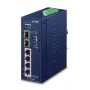 PLANET IGS-624HPT võrgukommutaator haldamata Gigabit Ethernet (10/100/1000) Toide üle Etherneti (PoE) Sinine