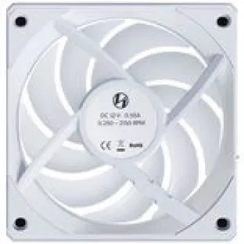 120mm juhtmevaba vastupöörlemisega PC ventilaator Lian Li UNI FAN CL, valge, mudel 12RCL1W3W