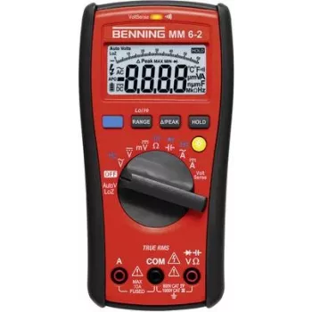 Benning MM 6-2 + SDT 1 käsimultimeeter digitaalne CAT III 1000 V, CAT IV 600 V Ekraan (lugemeid): 6000 (044087)