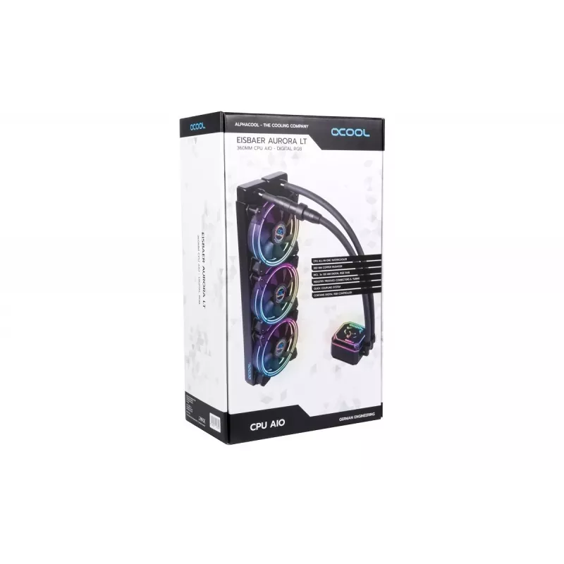 Kõik-ühes vedelikjahuti Alphacool Eisbaer Aurora LT360