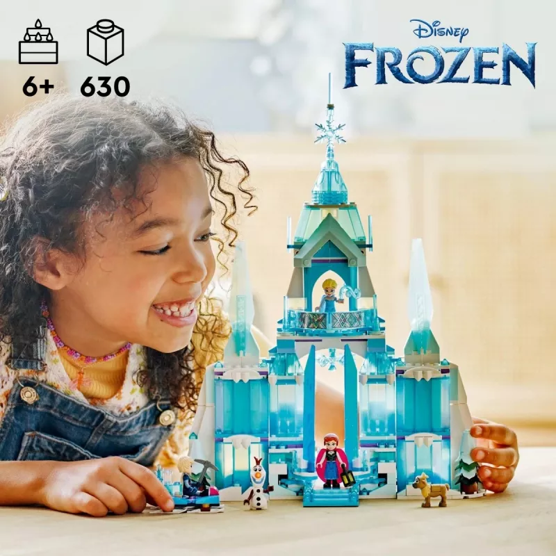 Ehitusmänguasi LEGO Disney Princess Elsa talvepalee 43244 – ehituskomplekt loovaks mänguks