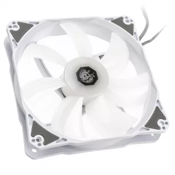 120mm ARGB ventilaator BitsPower Notos — valge, mudel BPTA-FX1812NTWH-1