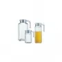 Klaaskann Esmeyer Quadro 1.7 L, kõrgus 256 mm, valge plastkaanega