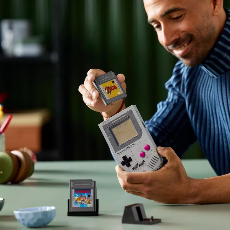 LEGO Retro Disain Ehituskomplekt Game Boy 72046 – detailne mudelikoopia, väljapanekualus