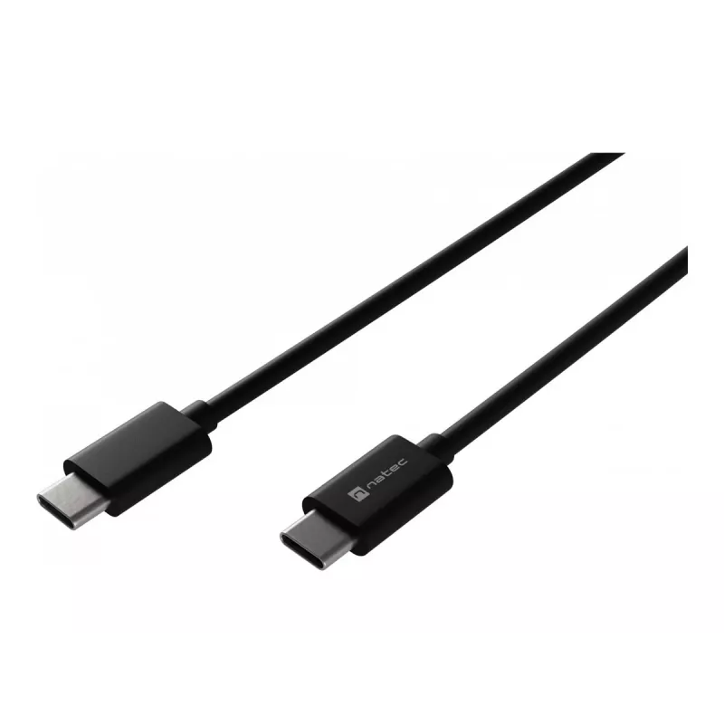 USB-C kuni USB-C kaabel NATEC NKA-2146, 1 m, must