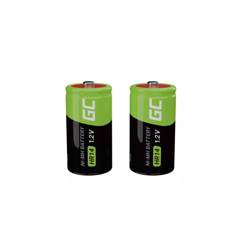 4x Ni-MH aku HR14 - Taaslaetav - 1,2V - 4000mAh