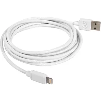 USB 2.0 adapterkaabel, USB-A pistik > Lightningu pistik (valge, 2,0 meetrit)