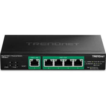 TRENDnet TPE-B541 5-pordiline Gigabit PoE++ lüliti 1 Gbps
