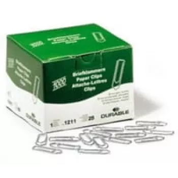 Kirjaklamber Durable 121125 Metallic 1000 tk