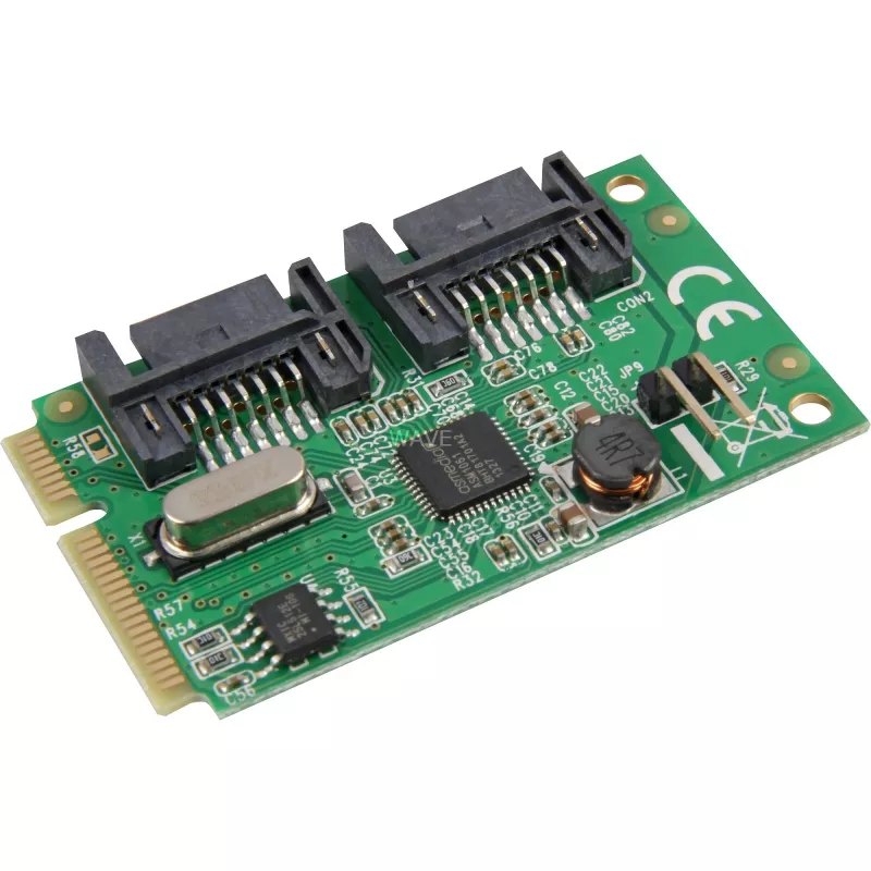 Delock Mini PCIe I/O PCIe täissuuruses 2 x SATA 6 Gb/s (95233)