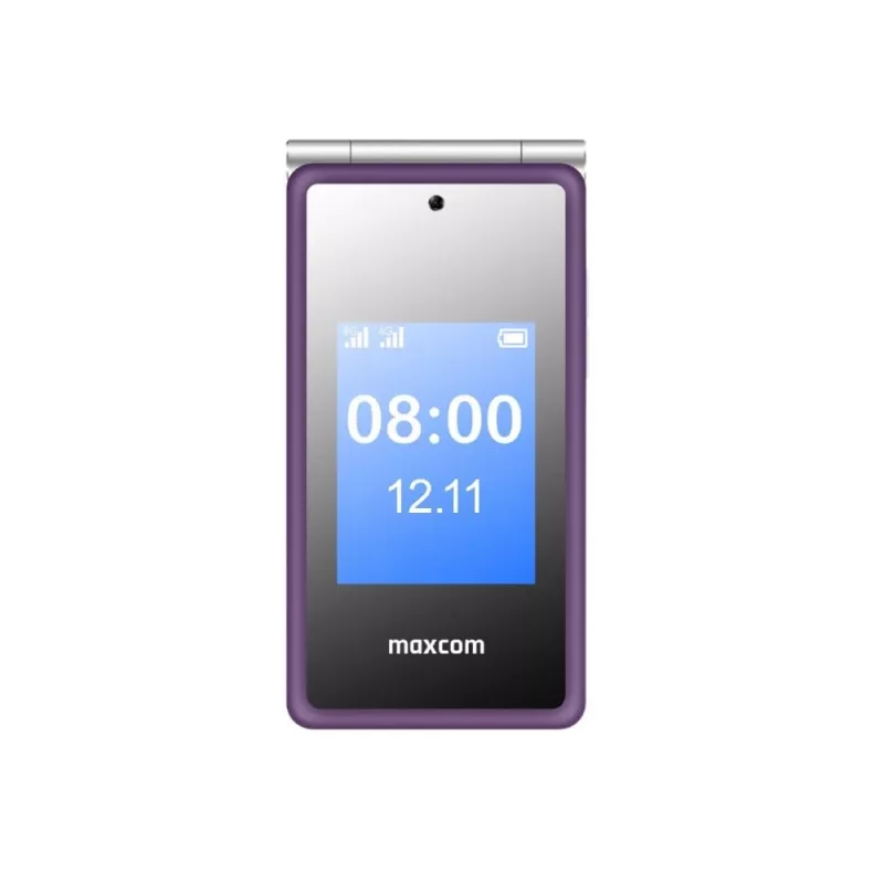 Klapptelefon MM835L 4G kahe SIM-iga lilla
