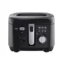 ELDOM Fryer FREET, 2,5 L, 400 g friikartuleid, temperatuuriregulaator, eemaldatav õlipaak, must
