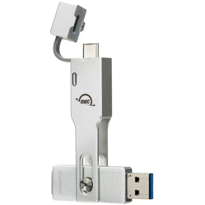 Envoy Pro mini 1TB, väline SSD (alumiinium, Thunderbolt 3 (USB-C), USB-A)