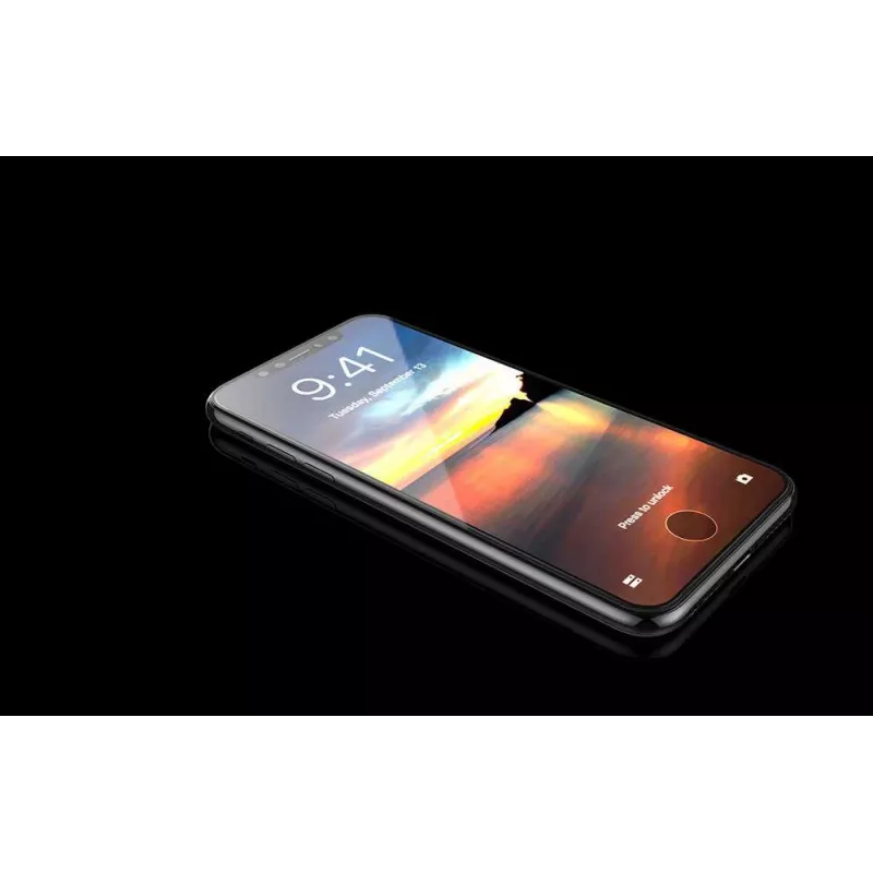 Devia Van Entire View karastatud klaasist ekraanikaitse iPhone XR 6,1 tolli jaoks — must