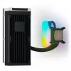 HYTE THICC Q60 Processor vedelikjahutuskomplekt 12 cm Must, Valge 2 tk