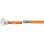 LogiLink Professional - Kaabli rull - 100 m - 7,5 mm - SFTP, PiMF - Cat.7 toorkaabel - Halogeenivaba, robustne, Duplex - oranž