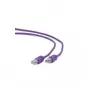 Gembird - patch-kaabel - RJ-45 (M) kuni RJ-45 (M) - 2 m - UTP - CAT 5e - Vormitud - lilla