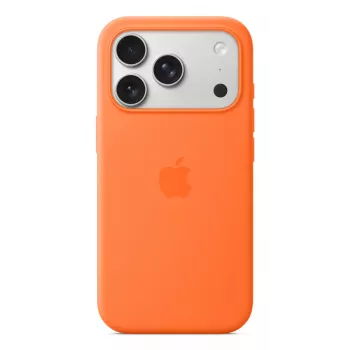 Silikoonümbrise Apple iPhone 17 Pro MagSafe oranž kate