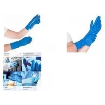 Franz Mensch unisex Chemical Protective Glove High Risk Blue size 9 50 tk (25034)