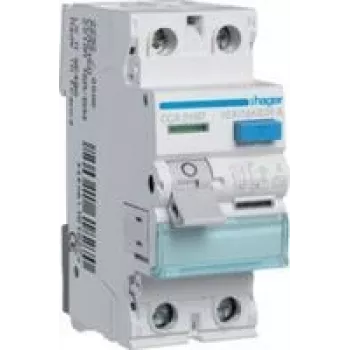 Rikkevoolukaitse 2pooluseline 16A/10mA 6kA CCA216D (CCA216D)