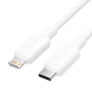 USB-C to Lightning kaabel 3A 480Mbps 1m Valge