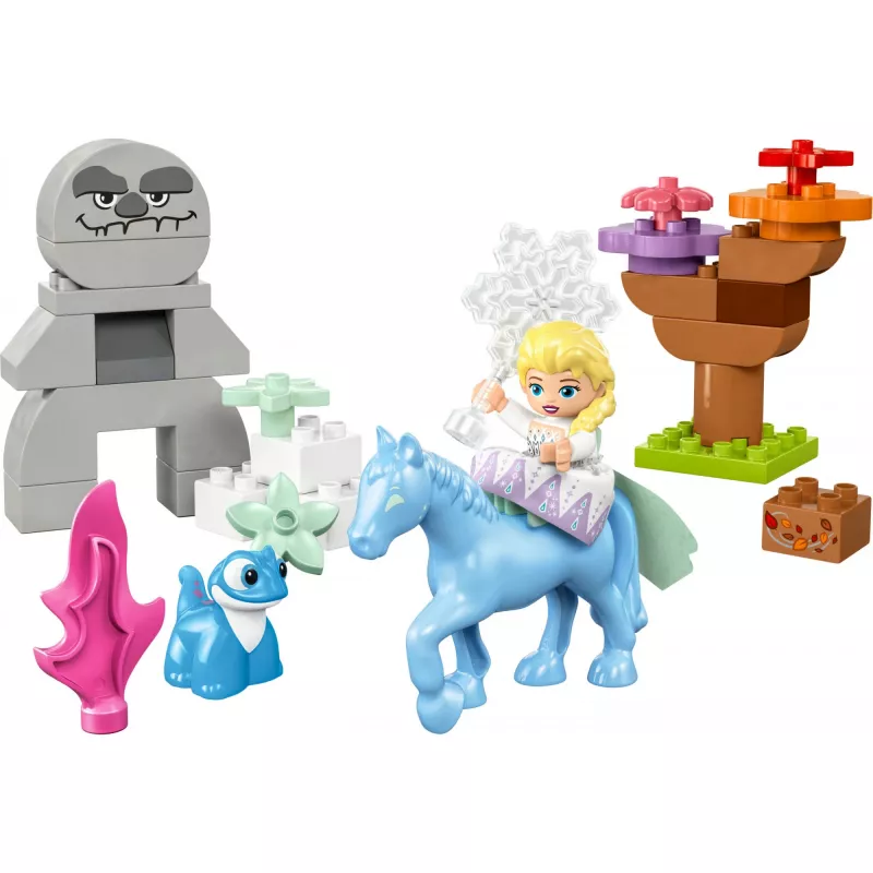 LEGO DUPLO mängukomplekt 10418 — Disney Elsa ja Bruni Nõiutud metsas, 31 osa, 2+ aastat