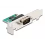 DeLOCK 90892 jadamuundur/kordaja/isolaator USB 2.0 RS-232 roheline roostevaba teras