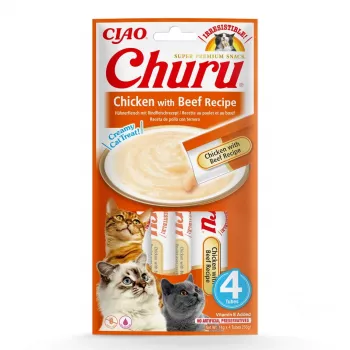 INABA Churu Chicken with Beef Recipe - kassi maiused - 4x14 g