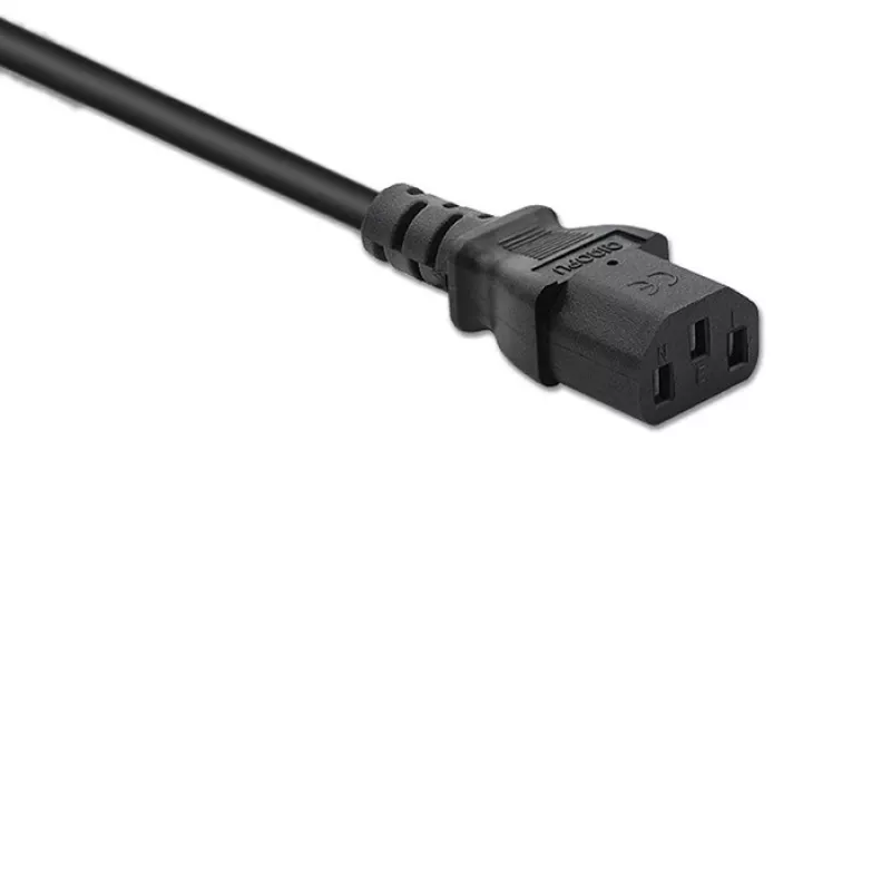 Toitepikenduskaabel QOLTEC 50459 IEC C13 C14 suunas 1,5m