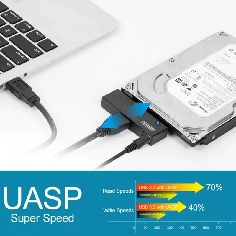 Liidesekaart Unitek Y-1039, USB-kaabel kaasas, 5 Gbit/s, must, plug-and-play