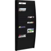 Seinale kinnitatav sortimistahvel Paperflow V 50F A4V2X25.01 A4 dokumentidele, must