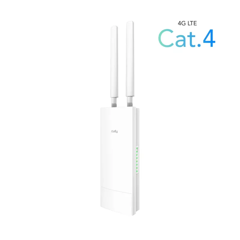 Cudy LT500 traadita ruuter Fast Ethernet Dual-band (2,4 GHz / 5 GHz) 4G Valge