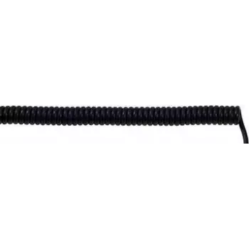 LAPP 73220241 spiraalkaabel UNITRONIC® SPIRAL 200 mm / 800 mm 2 x 0,25 mm² Must 5 tk (73220241)