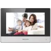 Video intercom Hikvision DS-KH6320-TE1, 7 tolli mahtuvuslik puuteekraan, PoE, 1024×600, MicroSD kuni 32 GB, Ethernet, Linux
