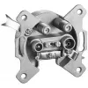 Wentronic Goobay 4-auguga antennipistikupesa, 2dB - läbiv- või otsapistikupesa, alalisvoolu läbipääs (67049)