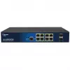 Hallatav 10-pordine PoE-lüliti ALLNET ALL-SG8610PMJ 8 PoE+-pordi ja 2 üleslingipordiga
