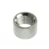 Multi adapter G1/4 inch female thread to G1/4 inch female thread, shiny silver