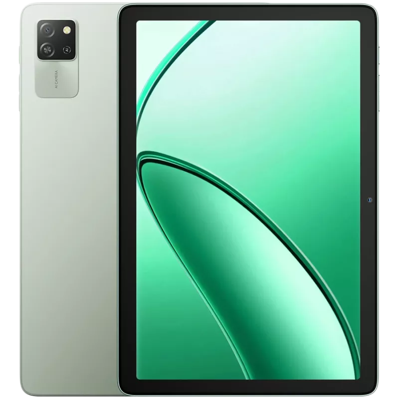 Blackview Tab 60 WiFi 4GB/128GB, 10.1-tolline HD IPS 800x1340, Kaheksatuumaline 1,8 GHz, 5MP esi-/8MP tagakaamera, aku 5100 mAh, USB Type-C, Android 14, roheline