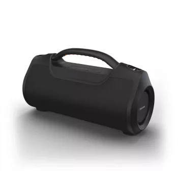 Soundbar HAMA Soundbarrel 2.0 must Bluetooth juhtmevaba — kompaktne 2.0 kanal
