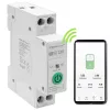 DIN-liistule paigaldatav WiFi-relee QOLTEC 50881 — võrgu lülitusrelee 63A elektripaigaldistele