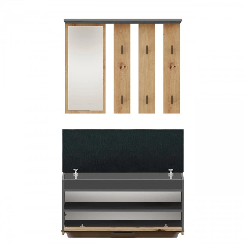Topeshop GAR PARMA ANT/ART entryway Kapp