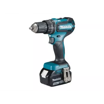Makita DHP485RTJ puur 28500 p/min võtmeta padrun 1,5 kg must, sinine