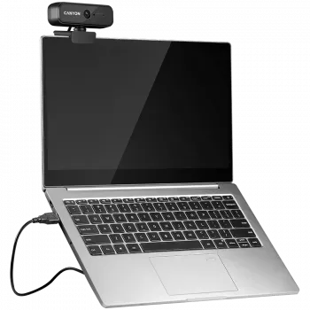 Canyon C2N 1080P täis-HD 2,0-megapiksline fikseeritud fookusega veebikaamera USB2.0