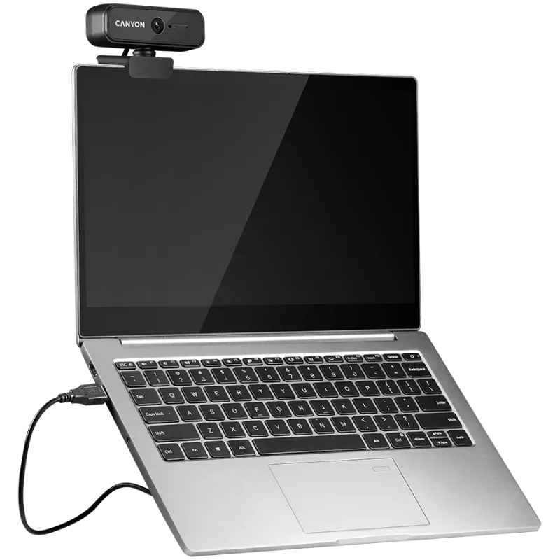 Canyon C2N 1080P täis-HD 2,0-megapiksline fikseeritud fookusega veebikaamera USB2.0