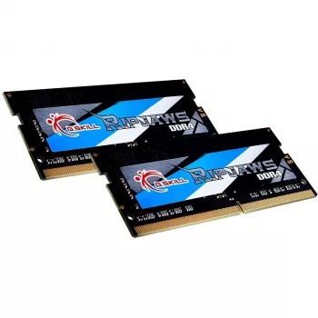 G.Skill Ripjaws - DDR4 - Komplekt - 32 GB: 2 X 16 GB - SO-DIMM 260-pin - 3200 MHz / PC4-25600 - Puhverdamata