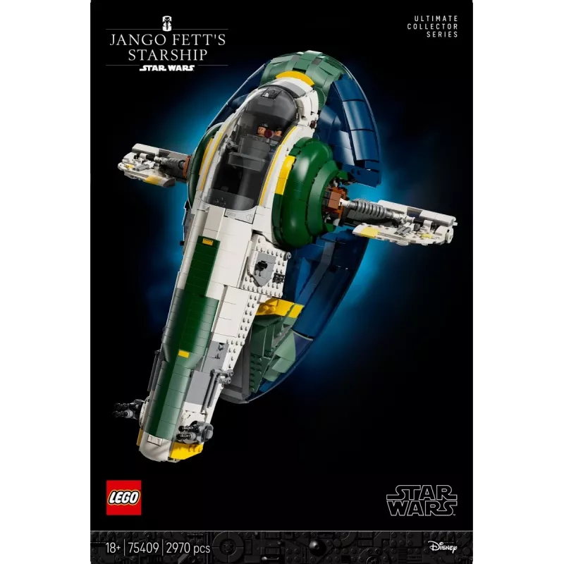 LEGO STAR WARS 75409 Jango Fetti Firespray-klassi kosmoselaev